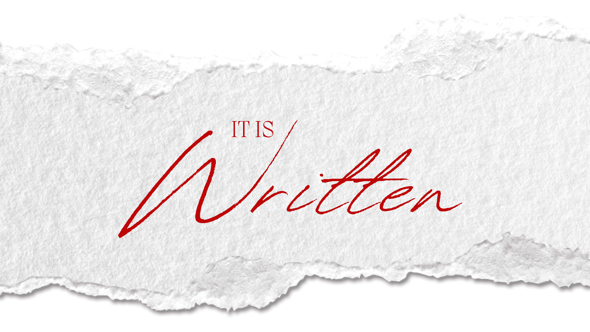 It Is Written - Short Inspiring Stories by Joshua P. Underbakke