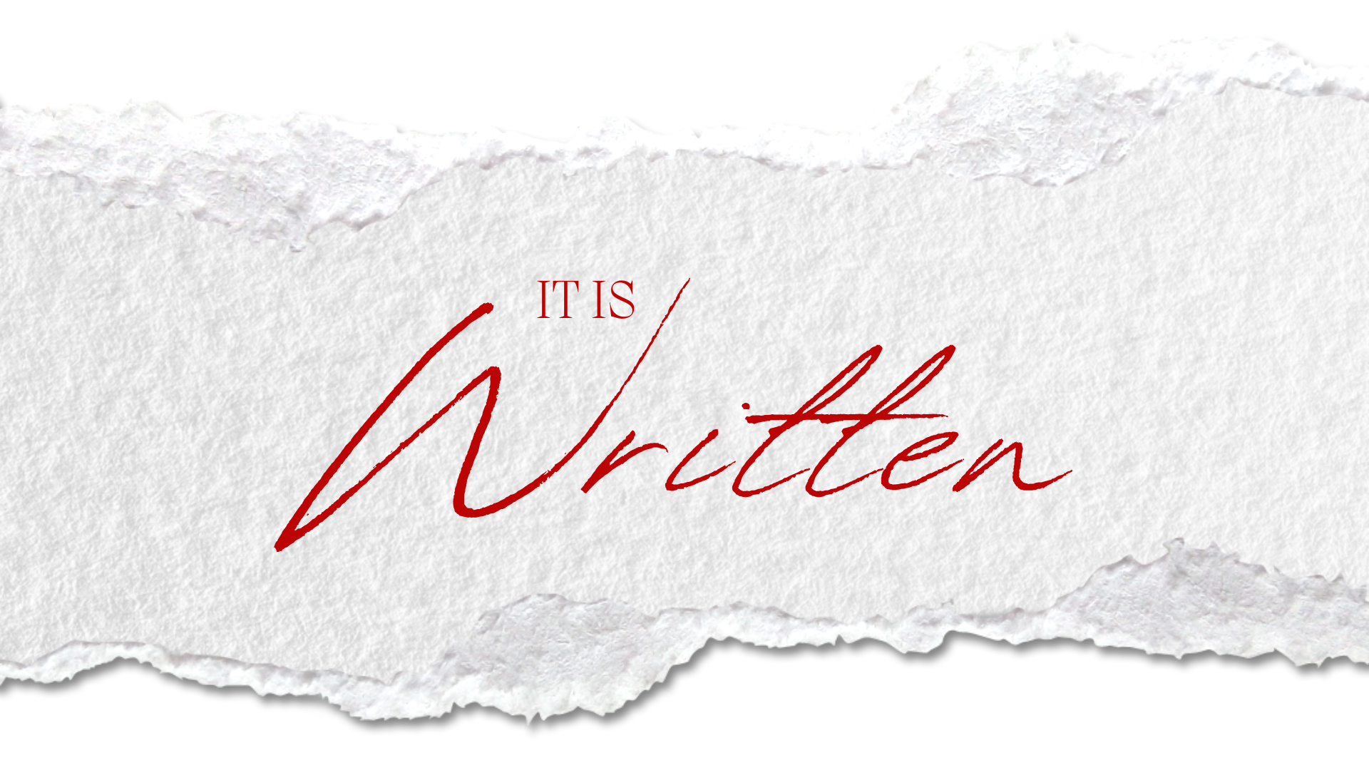 It Is Written — Short Inspiring Stories by Joshua P. Underbakke